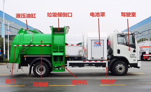 福田纯电动10方清洗车 城市清洁的绿色动力先锋
